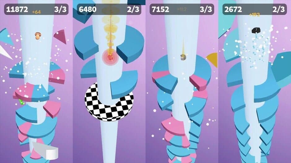 Скриншот 3 из Helix Jump: Party Skins