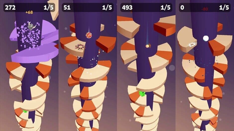 Скриншот 4 из Helix Jump: Party Skins