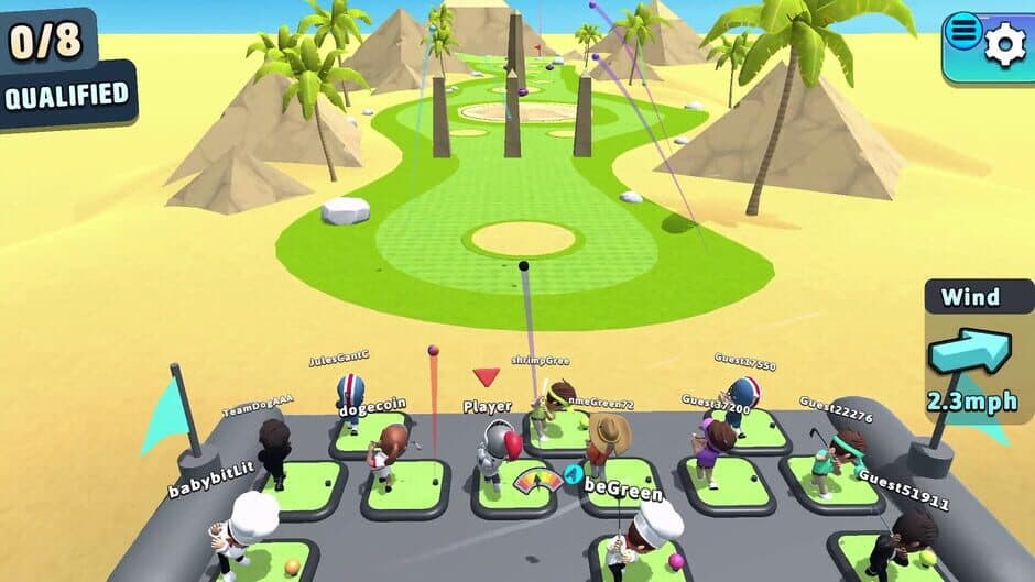 Скриншот 2 из Golf Guys: Fantasy