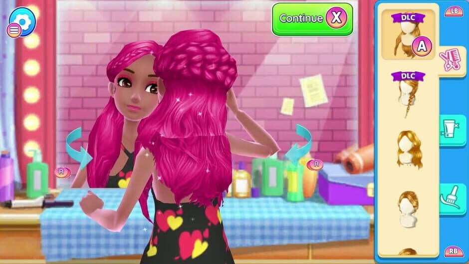 Скриншот 1 из DIY Fashion Star: Glow Up!