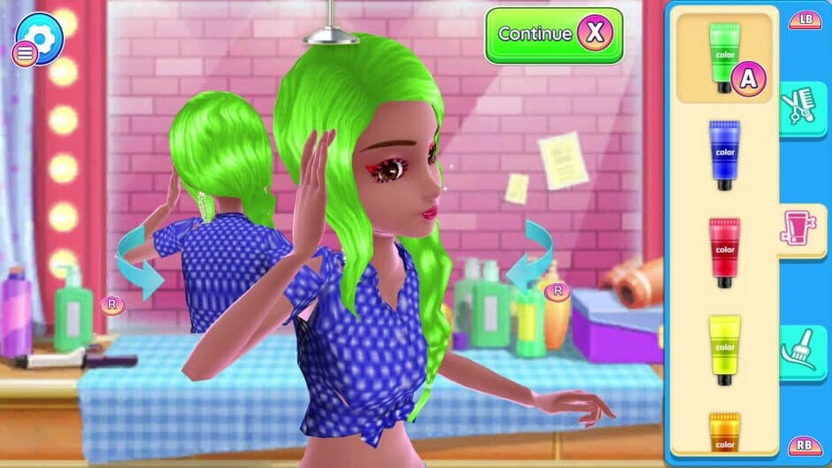 Скриншот 3 из DIY Fashion Star: Glow Up!