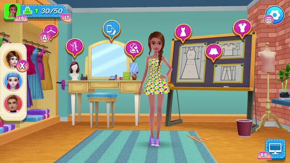 Скриншот 6 из DIY Fashion Star: Glow Up!