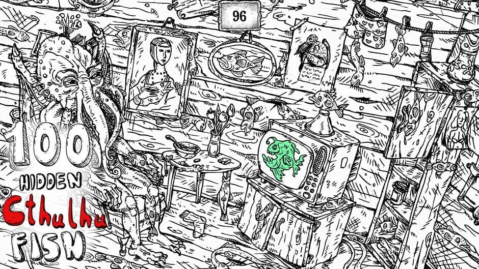 Скриншот 3 из 100 Hidden Cthulhu Fish
