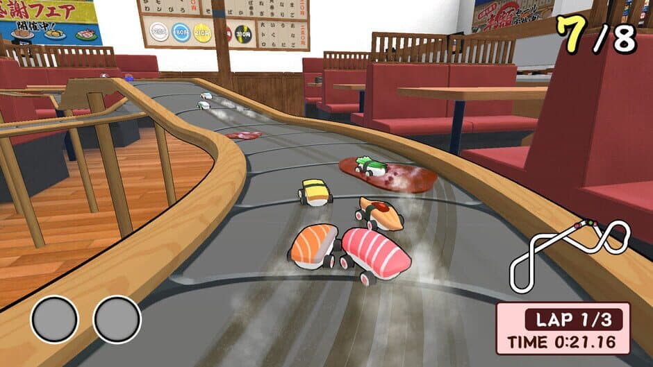 Скриншот 1 из Sushi Race