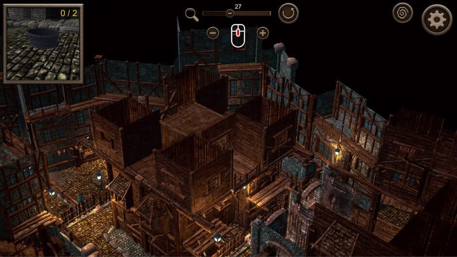 Скриншот 1 из Hidden Haunted Town Top-Down 3D