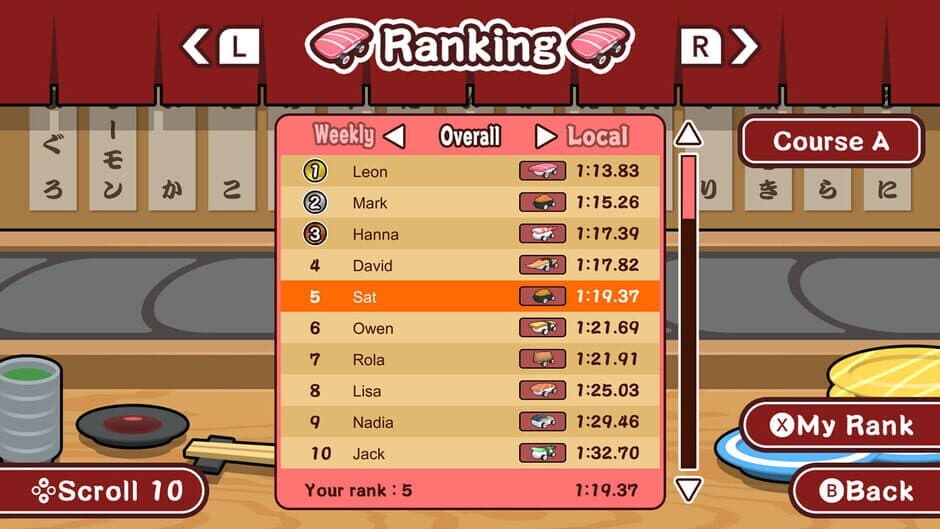 Скриншот 6 из Sushi Race