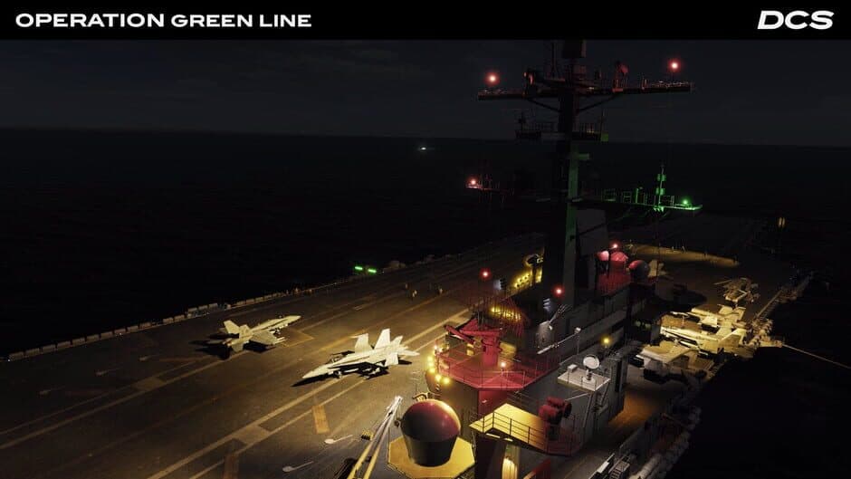 Скриншот 4 из DCS World: F/A-18C Operation Green Line by BADGER633