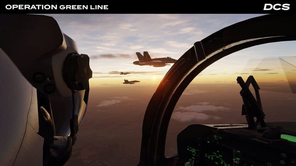 Скриншот 5 из DCS World: F/A-18C Operation Green Line by BADGER633