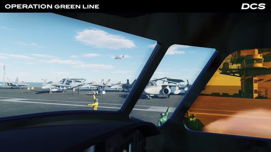 Скриншот 6 из DCS World: F/A-18C Operation Green Line by BADGER633