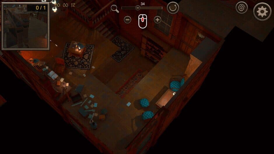 Скриншот 4 из Hidden Old House Top-Down 3D
