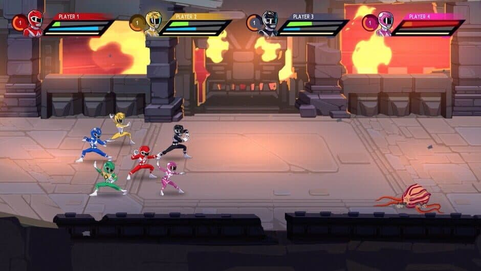 Скриншот 3 из Saban's Mighty Morphin Power Rangers: Mega Battle
