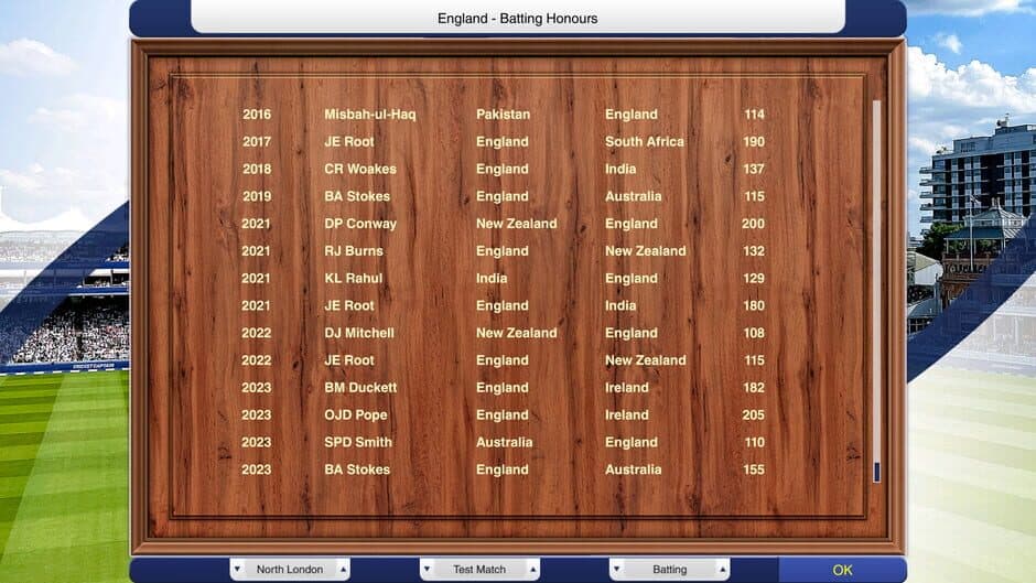 Скриншот 1 из Cricket Captain 2024