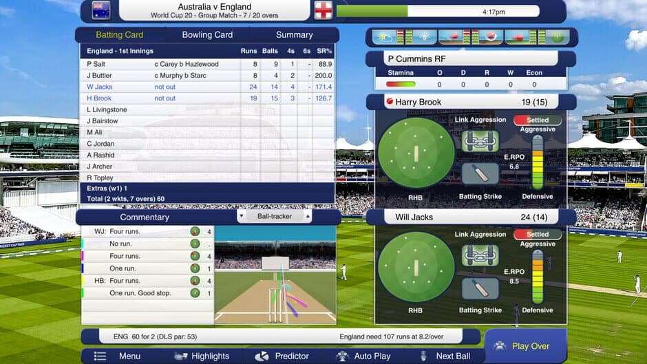 Скриншот 6 из Cricket Captain 2024