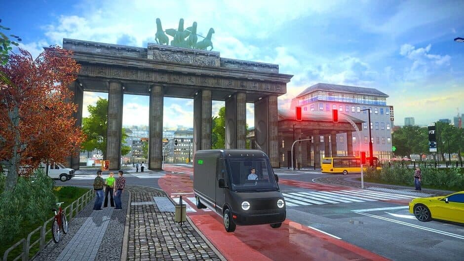 Скриншот 1 из Truck Simulator City Delivery