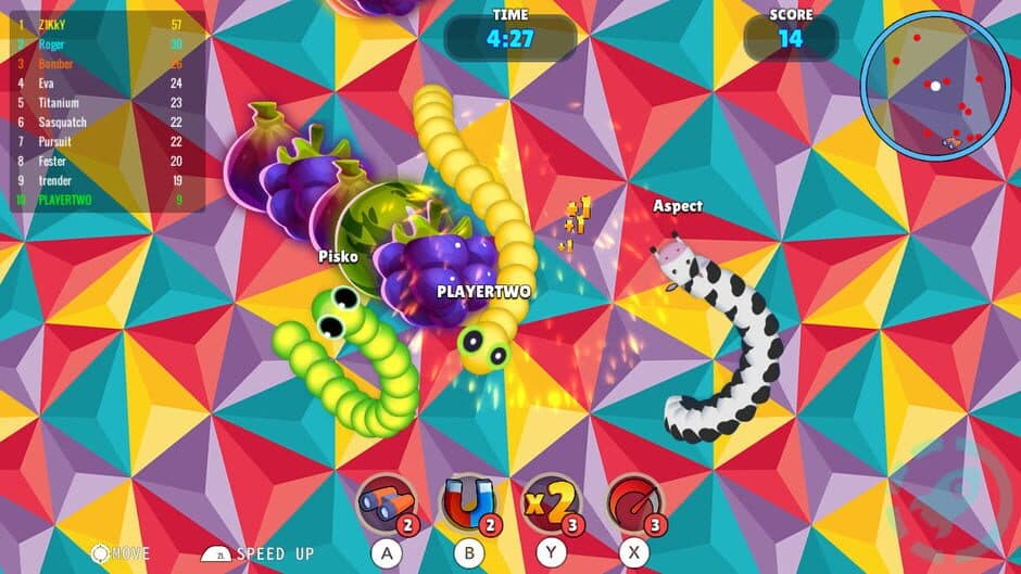 Скриншот 1 из Greedy Snake