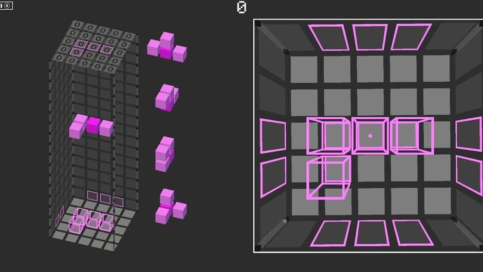 Скриншот 4 из Cubic Tetris