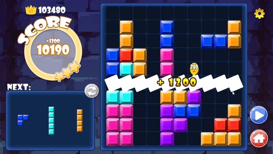 Скриншот 1 из Arena of Block Puzzle
