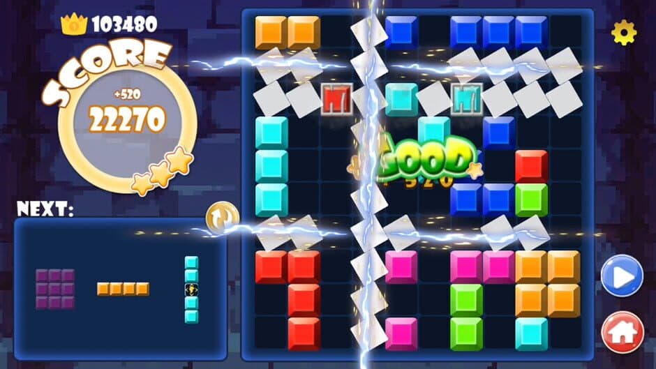 Скриншот 2 из Arena of Block Puzzle