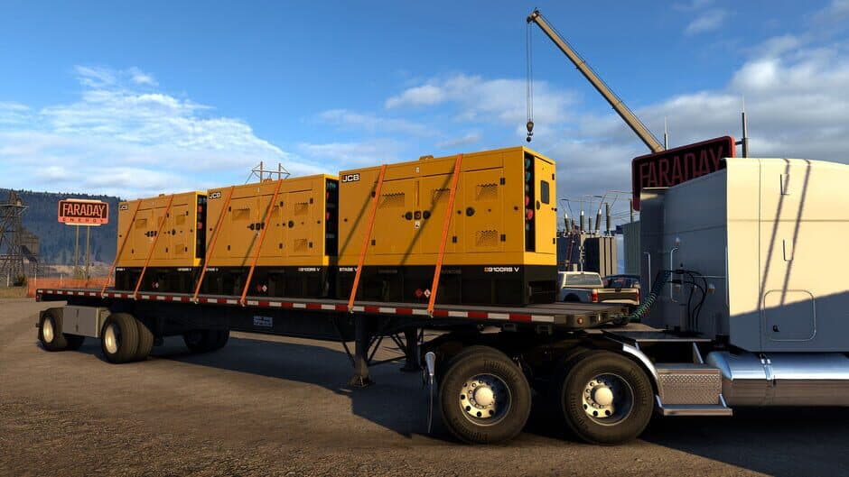 Скриншот 9 из American Truck Simulator: JCB Equipment Pack