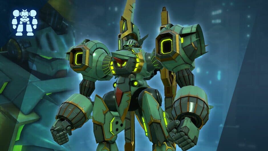 Скриншот 1 из Megaton Musashi W: Wired - Rogue: Arthur Riser - Dragon Green