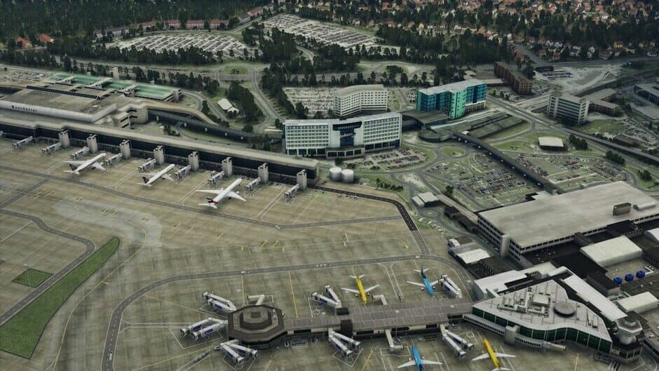 Скриншот 8 из X-Plane 12: Aerosoft - Airport Manchester