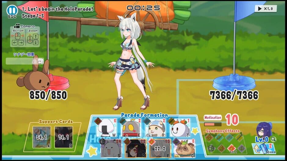 Скриншот 2 из HoloParade: DLC with BGM and Costume - Shirakami Fubuki
