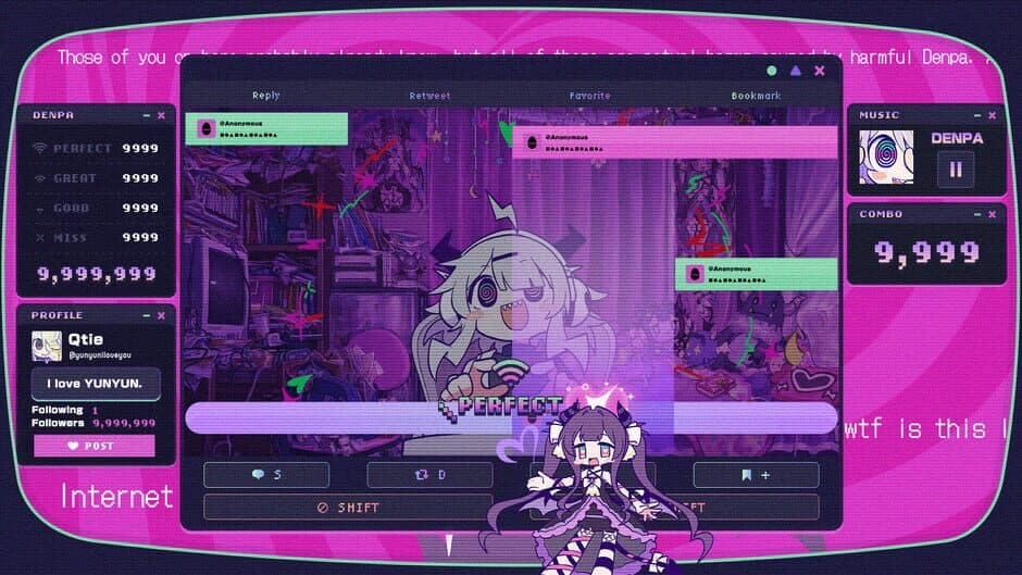 Скриншот 3 из Yunyun Syndrome!?: Rhythm Psychosis