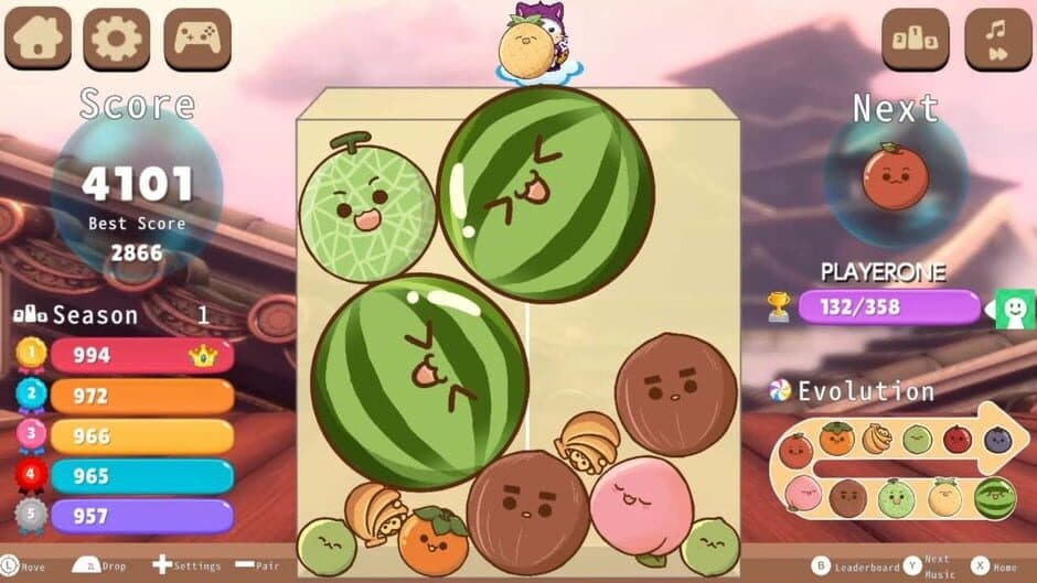 Скриншот 1 из Tiny Watermelon Match