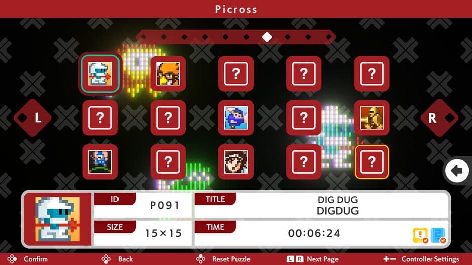 Скриншот 6 из Picross S Namco Legendary Edition