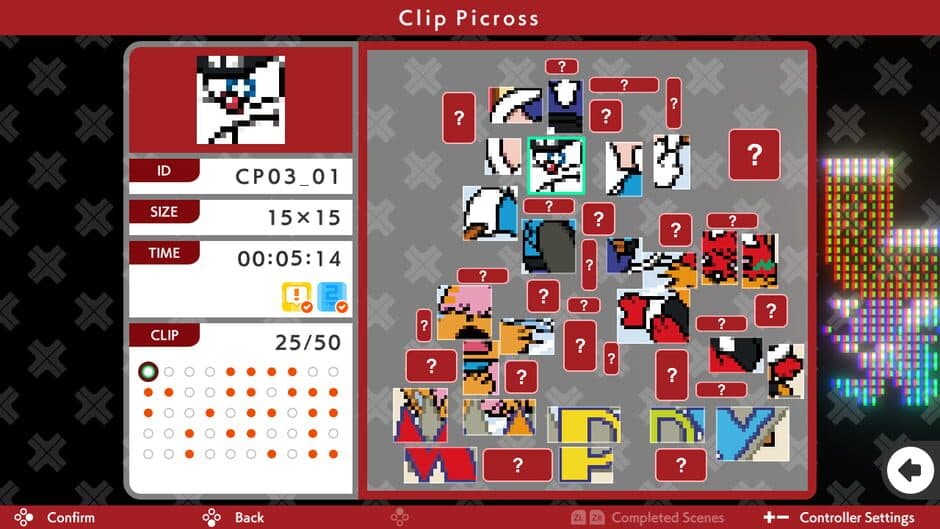 Скриншот 4 из Picross S Namco Legendary Edition