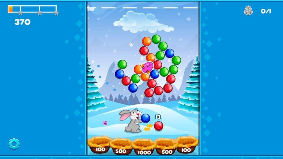 Скриншот 2 из Easter Bunny: Bubble Shooter