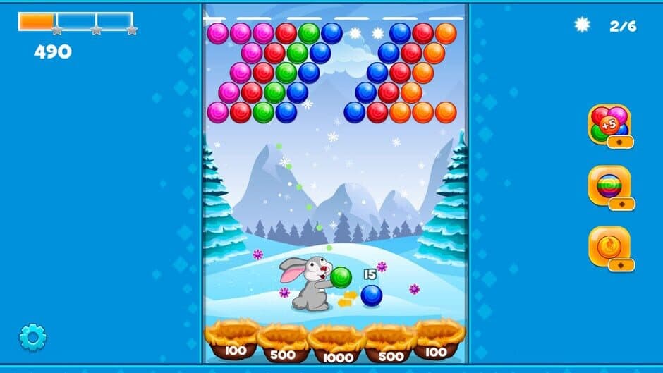 Скриншот 4 из Easter Bunny: Bubble Shooter