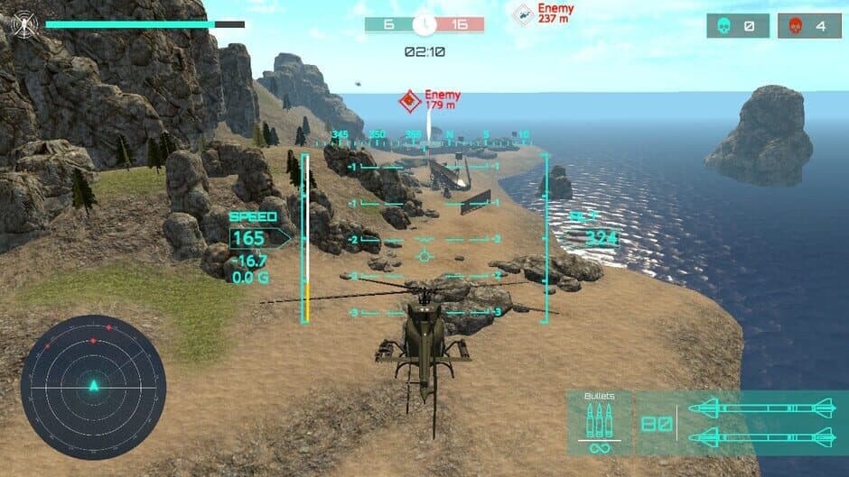 Скриншот 1 из Helicopter Battle Arena Simulator