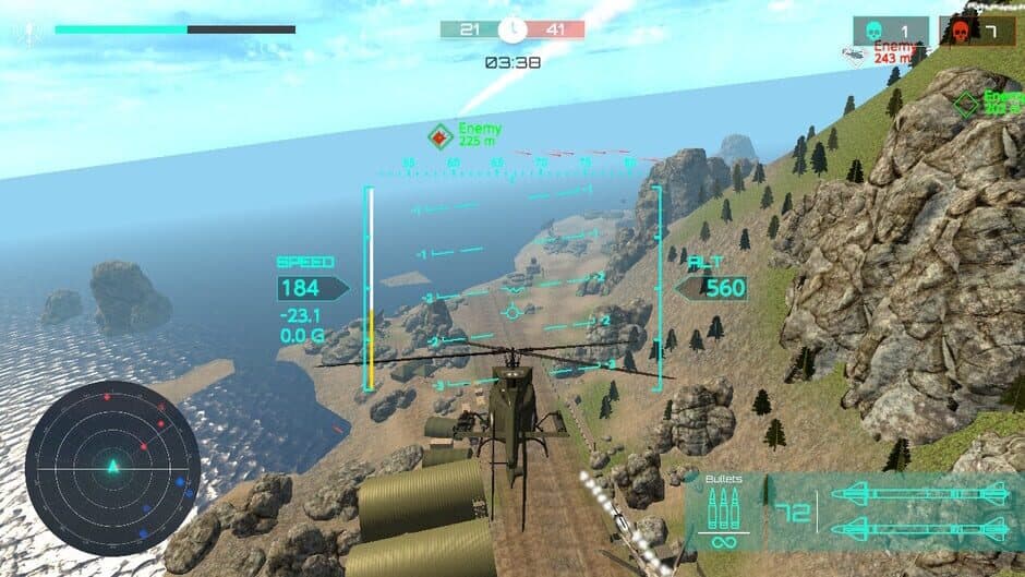 Скриншот 5 из Helicopter Battle Arena Simulator