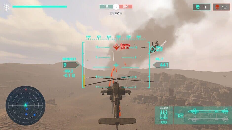 Скриншот 6 из Helicopter Battle Arena Simulator