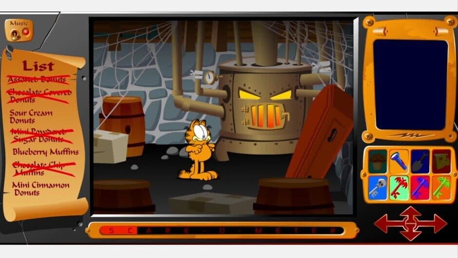 Скриншот 1 из Garfield's Scary Scavenger Hunt 2
