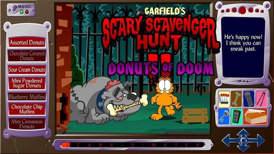 Скриншот 3 из Garfield's Scary Scavenger Hunt 2