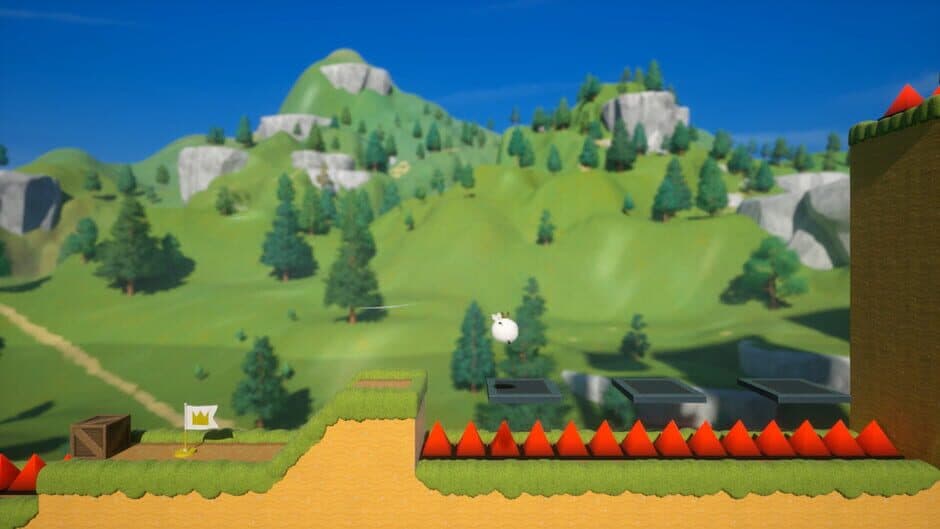 Скриншот 1 из The Adventures of Prince Shiratama: Climb the Mountains
