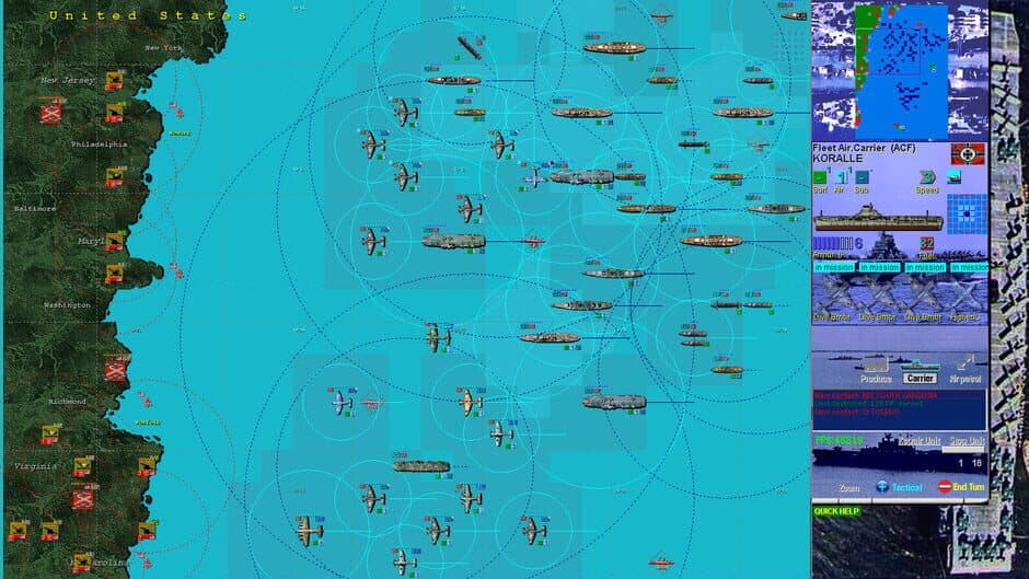 Скриншот 9 из Battleships and Carriers 2