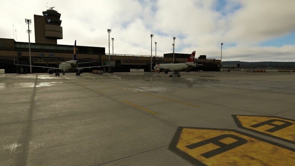 Скриншот 4 из X-Plane 12: Aerosoft - Airport Zurich V2.0