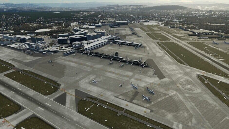 Скриншот 5 из X-Plane 12: Aerosoft - Airport Zurich V2.0