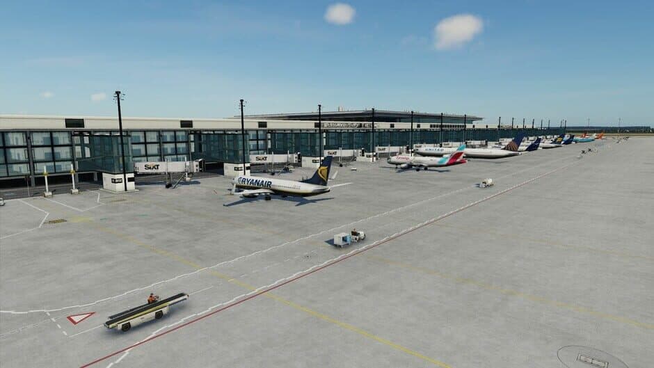 Скриншот 12 из X-Plane 12: Aerosoft - Airport Berlin Brandenburg V2