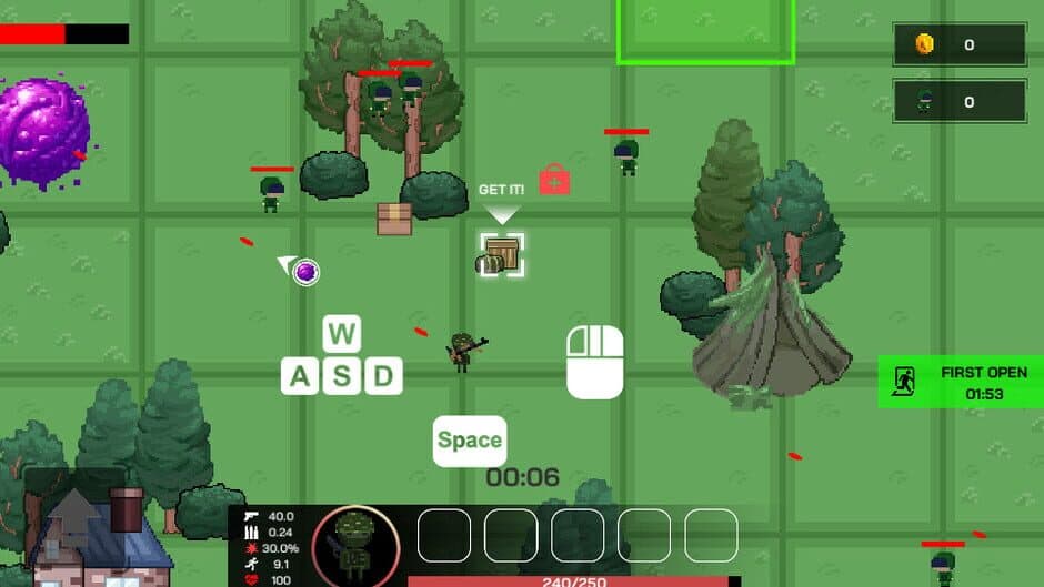 Скриншот 1 из AutoBulletSurvivor