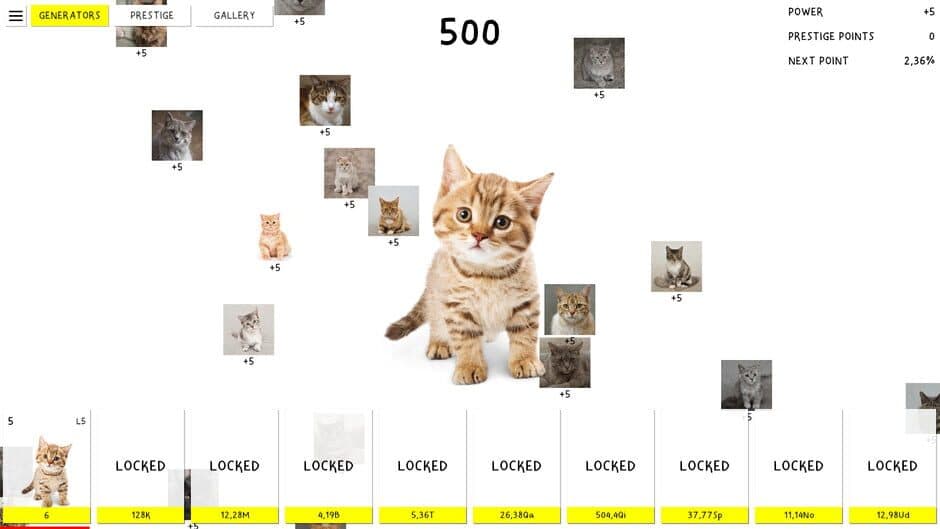 Скриншот 1 из Cats Clicker