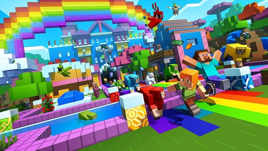 Скриншот 1 из Minecraft: World of Color Update