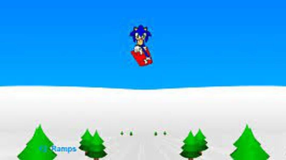 Скриншот 3 из Sonic 3D Snowboarding