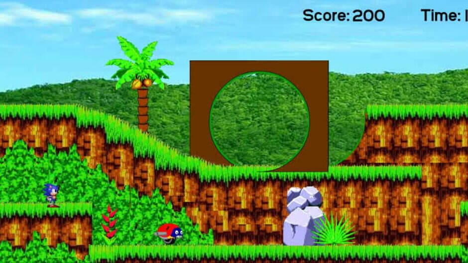 Скриншот 1 из Sonic on Angel Island