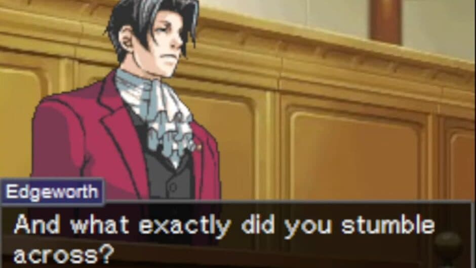 Скриншот 2 из Miles Edgeworth: Ace Attorney - Shattered Glass