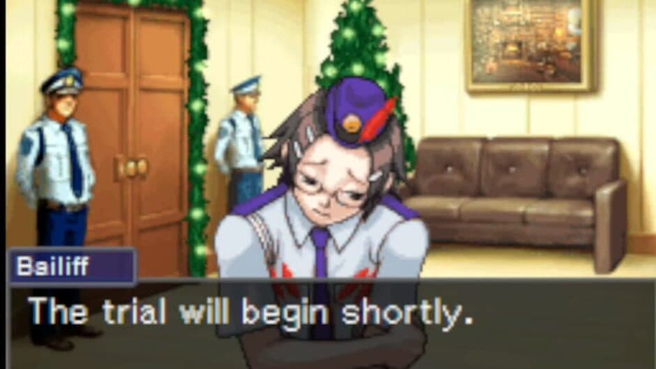 Скриншот 1 из Miles Edgeworth: Ace Attorney 2 - Trial by Fire