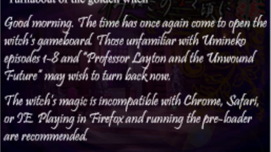 Скриншот 1 из Professor Layton and the Turnabout of the Golden Witch